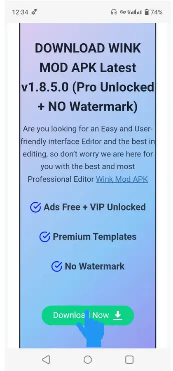 DOWNLOAD WINK MOD APK Latest v1.8.5.0 (Pro Unlocked + NO Watermark)